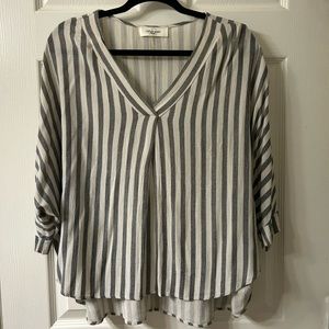 Carly Jean Los Angeles Striped Top